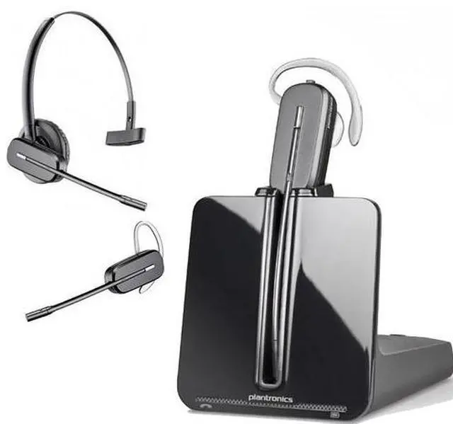 Alt view image 2 of 6 - Plantronics 84693-01 CS540 Wireless Convertible Headset System