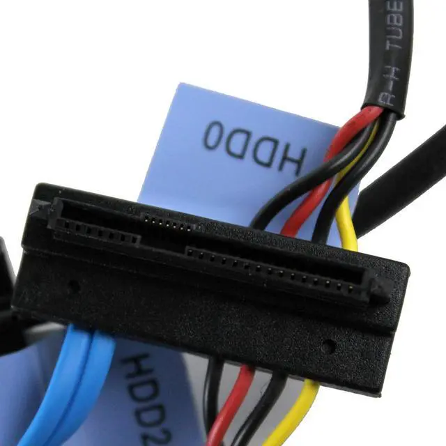 Alt view image 2 of 5 - New Dell OEM PowerEdge T310 Server Perc6i/SAS RAID 4 Drop Cable D385M
