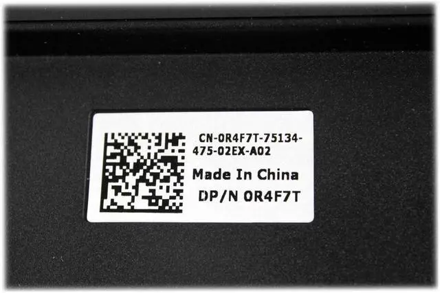 Alt view image 7 of 9 - OEM Dell KB813 Black USB English Keyboard with Smart Card Reader - R4F7T