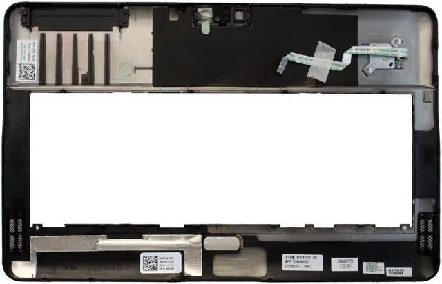 Alt view image 7 of 12 - Dell OEM Latitude 10 Tablet Cover Assembly Smart Card Slot  Bottom Base HCJ0M