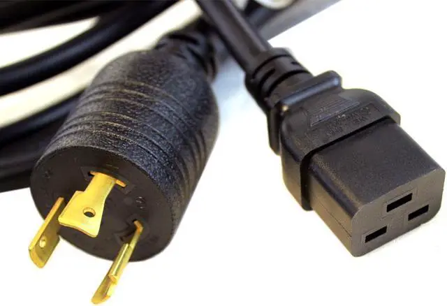 Alt view image 5 of 7 - Dell OEM Power Distribution Unit PDU 208V 10FT NEMA L5-20P to C19  Cables J562N