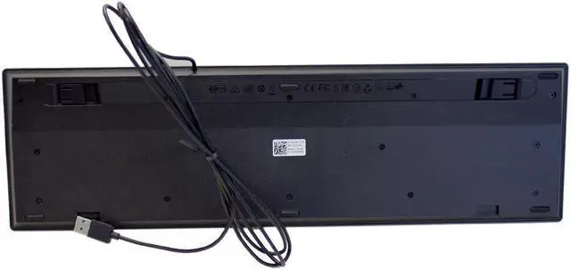 Alt view image 2 of 8 - NEW Genuine Dell KB216P Black USB Wired Slim Keyboard - 6WMN0