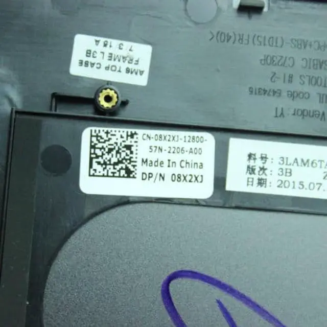 Alt view image 4 of 14 - New Dell OEM Inspiron 7547 7548 Palmrest Touchpad Assembly 8X2XJ