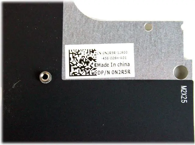 Alt view image 5 of 6 - NEW Dell XPS L511Z Keyboard Tray Heat Shield Bracket - N2R5R