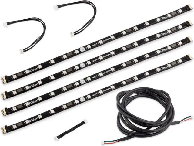 Main image of Aquacomputer RGBpx Monitor Lighting Set, 60 LEDs (53272)