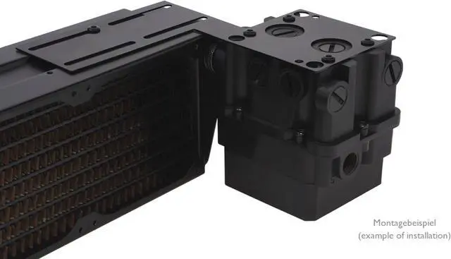 Alt view image 7 of 11 - Alphacool AGB ES Reservoir 2U - DDC Pump Top Version