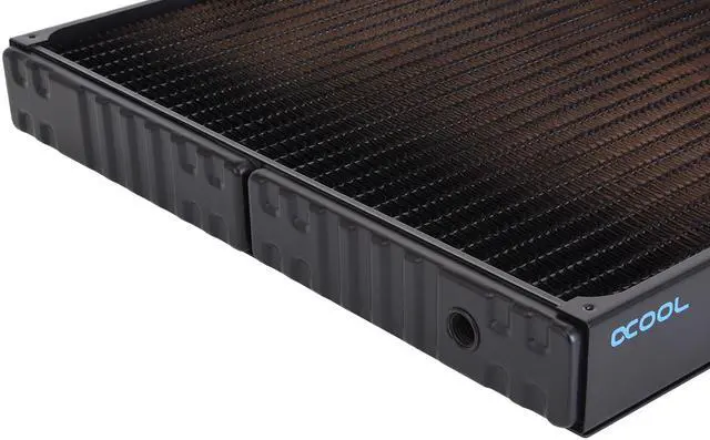 Alt view image 8 of 11 - Alphacool NexXxoS XT45 Full Copper 1080mm Nova Radiator, 9x120mm