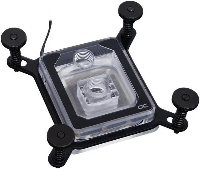 Alt view image 12 of 14 - Alphacool Eisblock Aurora XP3 Light CPU Water Block, Plexi