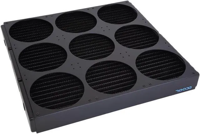 Alt view image 6 of 11 - Alphacool NexXxoS XT45 Full Copper 1080mm Nova Radiator, 9x120mm