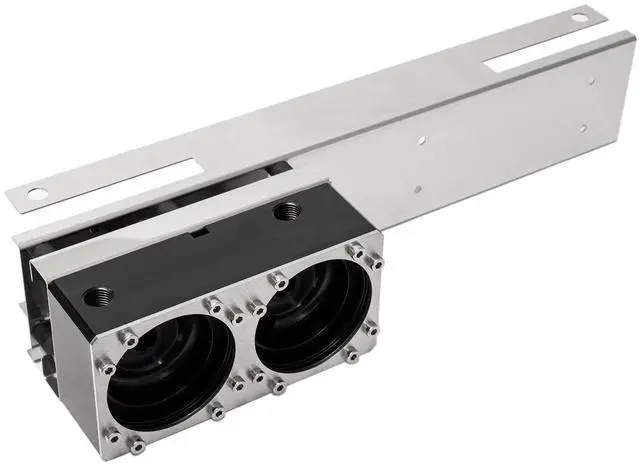 Main image of Watercool MO-RA3 420 D5-DUALTOP Pump Top Module (31032)