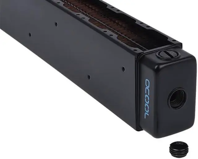 Alt view image 9 of 12 - Alphacool NexXxoS UT60 Full Copper X-Flow 40mm Triple Radiator, 3x40mm