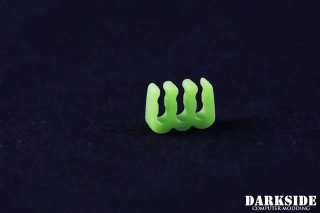 Main image of Darkside 6-pin Open-Closed Cable Management Comb – Green (DS-1057)