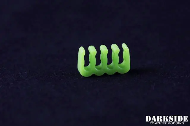 Main image of Darkside 8-pin Open-Closed Cable Management Comb – Green (DS-1054)