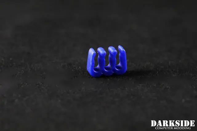 Main image of Darkside 6-pin Open-Closed Cable Management Comb – Blue (DS-1056)