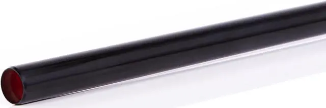 Alt view image 8 of 9 - Alphacool Brass HardTube 13mm OD 90 Degree Tubing (10/50cm), Deep Black