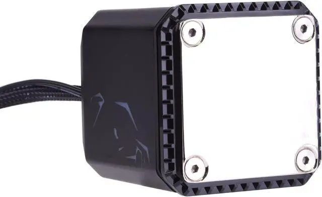 Alt view image 12 of 14 - Alphacool Eisbaer Aurora (Solo) CPU Water Block and Pump, Digital RGB