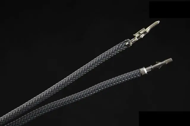Main image of Darkside 17.5" (45cm) Male-Female Pre-Sleeved ATX and PCI-E Wire â Gun Metal (DS-0889)
