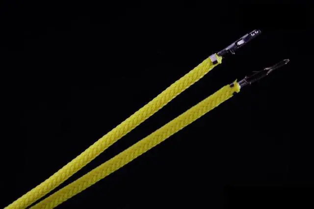 Main image of Darkside 17.5" (45cm) Male-Female Pre-Sleeved ATX and PCI-E Wire â Yellow (DS-1101)