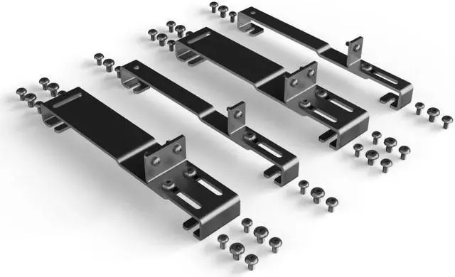 Main image of Alphacool Core 360/420mm 90Â° Distroplate Universal Mounting Bracket (14587)