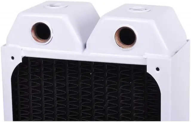 Alt view image 2 of 7 - Alphacool NexXxoS UT60 Full Copper 360mm Radiator | White Special Edition (14194)