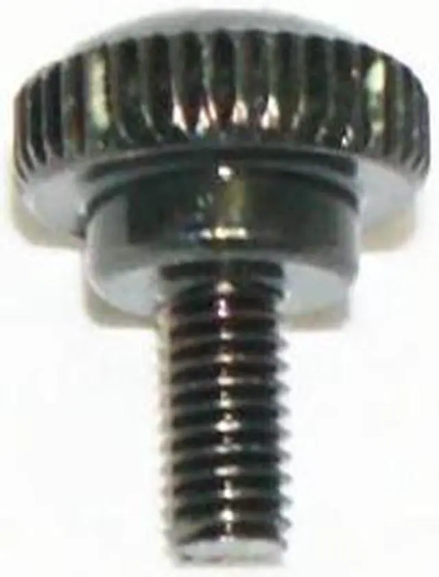 Alt view image 3 of 5 - M3.5 x 5mm Black Thumb Screws (6#-32X5)