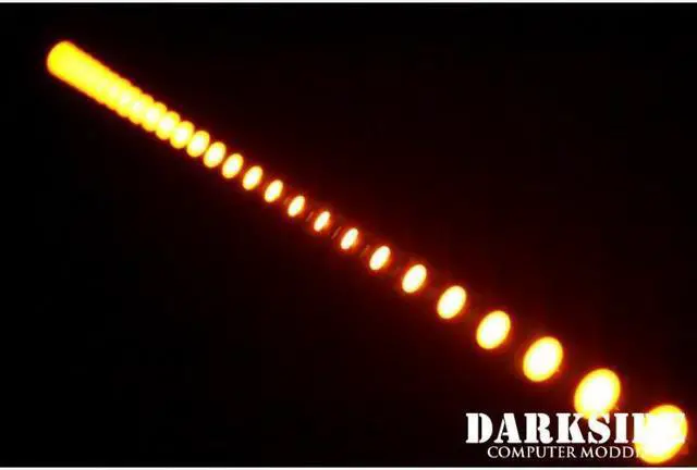 Alt view image 6 of 7 - DarkSide 12" CONNECT Dimmable Rigid LED Strip - Orange (DS-0305)