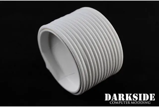 Alt view image 2 of 3 - Darkside 4mm (5/32") High Density Cable Sleeving - White (DS-HD4-WHT)