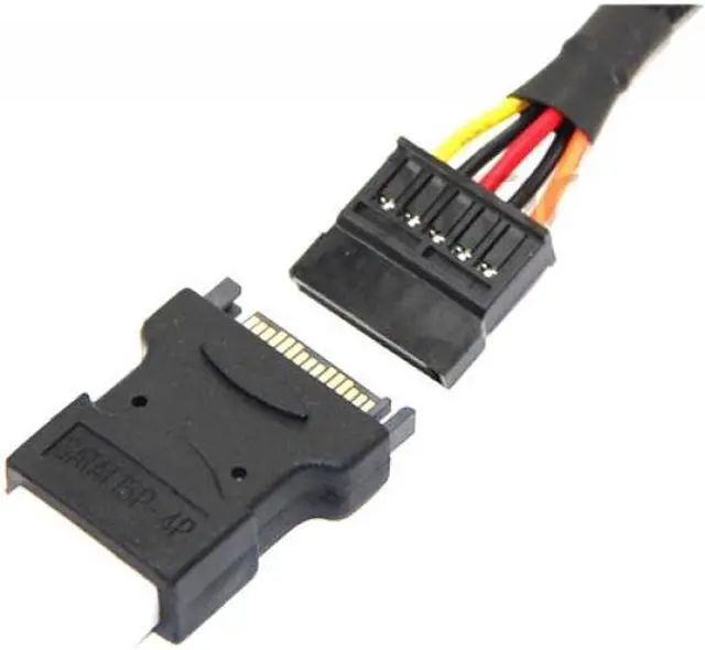 Alt view image 3 of 4 - 15-Pin SATA to 4-Pin Molex Connector (CAB310)