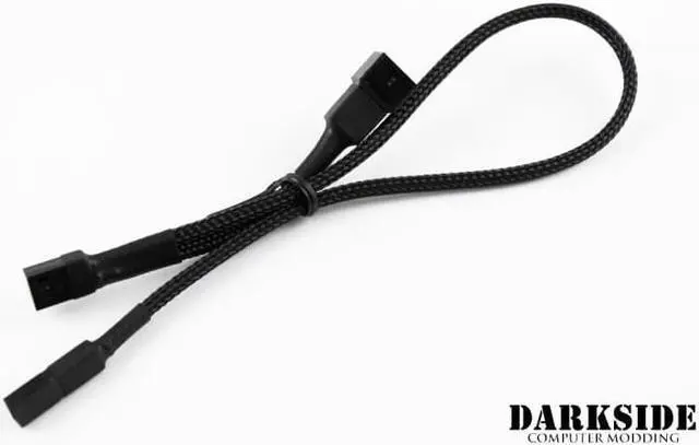 Alt view image 2 of 3 - DarkSide CONNECT Pass-Through Cable | 12" | 3-Pin - Type 3 (DS-0366)