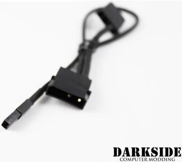Alt view image 2 of 3 - DarkSide CONNECT Pass-Through Cable | 12" | 4-Pin Molex - Type 7 (DS-0374)