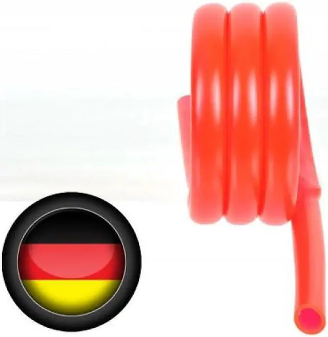 Alt view image 3 of 4 - Alphacool Tubing AlphaTube HF 13/10 (3/8"ID) - UV Red 3m (9,8ft) Retailbox (18416)