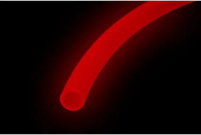 Alt view image 4 of 4 - Alphacool Tubing AlphaTube HF 13/10 (3/8"ID) - UV Red 3m (9,8ft) Retailbox (18416)