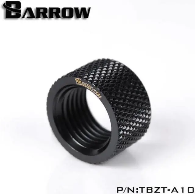 Alt view image 2 of 3 - Barrow G1/4" 10.5mm Female to Female Extension Fitting - Black (TBZT-A10)