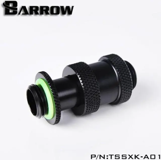 Alt view image 2 of 6 - Barrow G1/4" Adjustable Aqua Link Pipe (22-31mm), Black