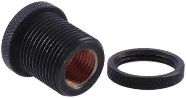 Alt view image 3 of 7 - Alphacool G1/4 Bulkhead Connector - Black (17069)