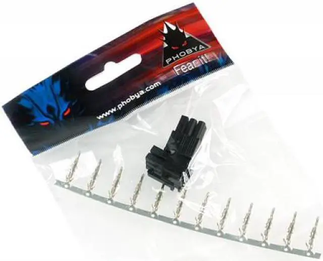 Alt view image 3 of 4 - Phobya 6-pin VGA Connector (Ver. 1) (incl. pins) - 2ct | Male (82379)