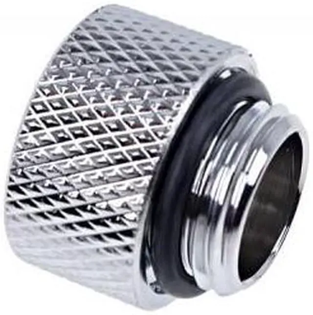 Main image of Alphacool Eiszapfen G1/4" Male to Female Extender Fitting - 10mm - Chrome (17255)