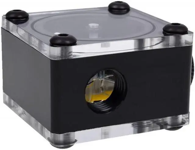 Alt view image 3 of 8 - Alphacool Eisfluegel G1/4 Square Flow Meter - Acetal (17350)