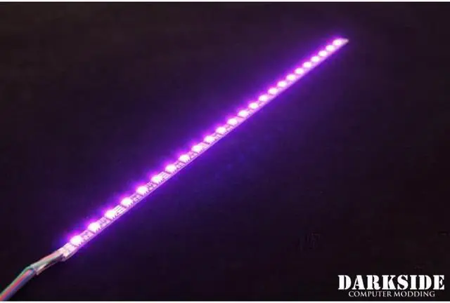 Alt view image 7 of 7 - Darkside 12" (30cm) Dimmable Rigid RGB LED Strip (DS-0259)