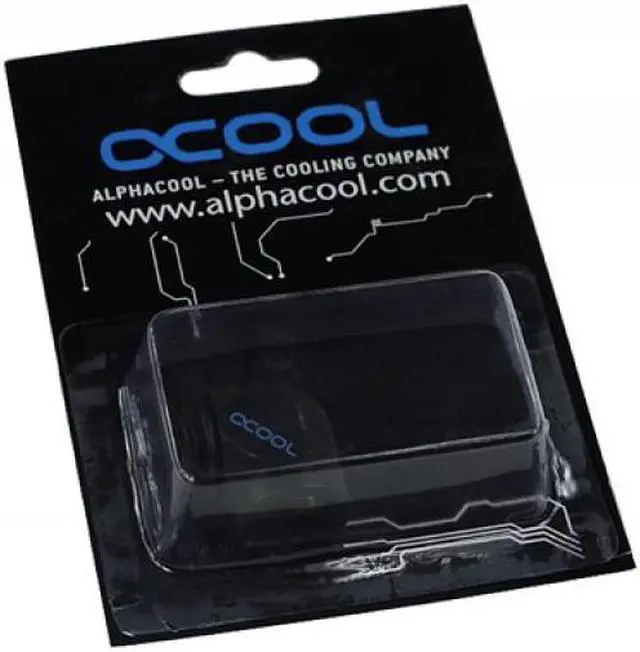 Alt view image 2 of 3 - Alphacool G1/4 Male to Female L-Connector - Black (17045)