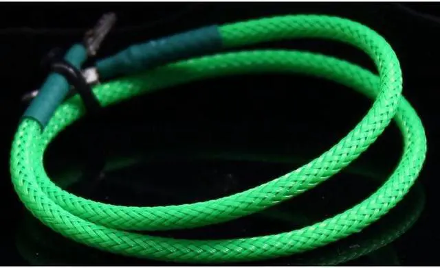 Alt view image 2 of 6 - Darkside 2mm (5/64") High Density Cable Sleeving - Green UV (DS-HD2-GRN)