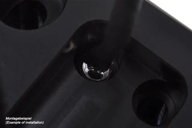Main image of Alphacool GPX SLI Connector - Single | Black (12178)