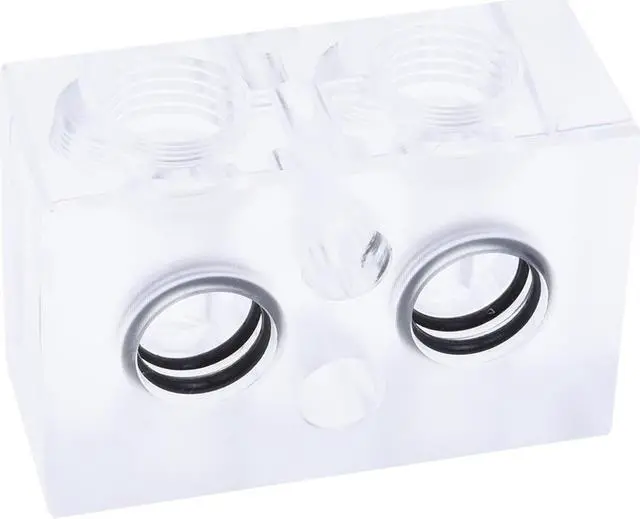 Alt view image 2 of 6 - Alphacool GPX SLI Connector - Single | Plexi (12396)