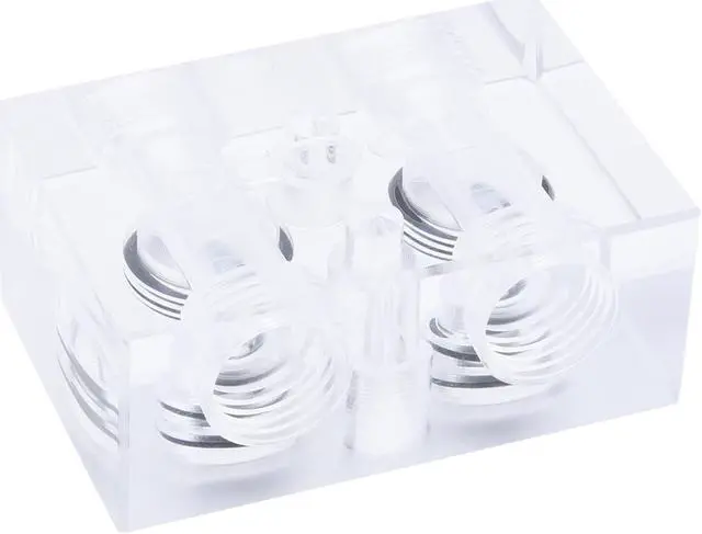 Main image of Alphacool GPX SLI Connector - Single | Plexi (12396)