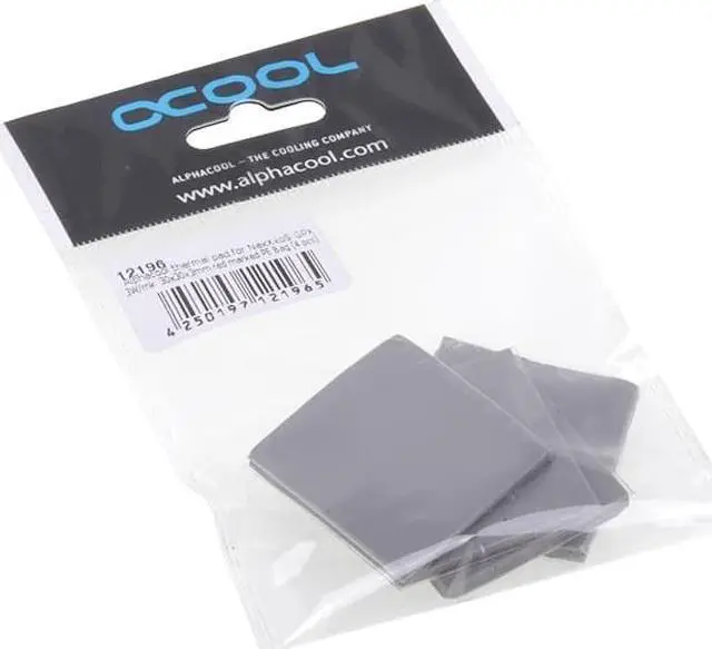 Alt view image 2 of 2 - Alphacool Thermal Pad for NexXxoS GPX 3W/mk 30x30x3mm (4 pcs) (12196)
