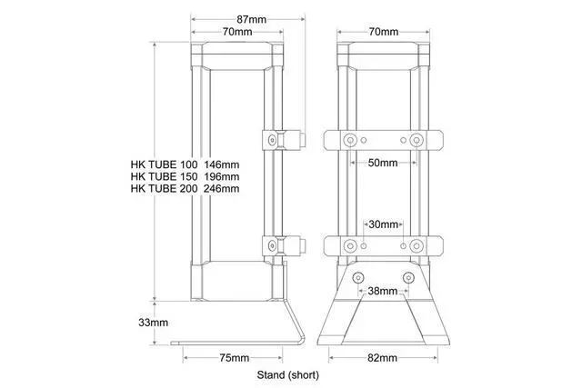 Alt view image 3 of 3 - Watercool HEATKILLER® Tube 100 BASIC (30198)