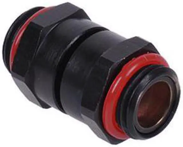 Main image of Phobya G1/4 Variable 1 Slot SLI/Crossfire VID Connection Fitting - Matte Black (64280)