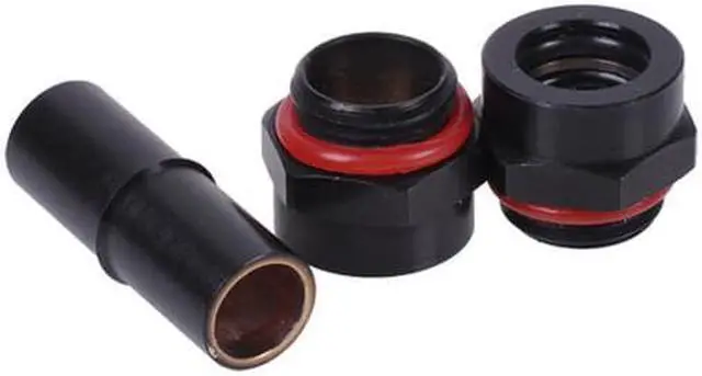 Alt view image 5 of 5 - Phobya G1/4 Variable 1 Slot SLI/Crossfire VID Connection Fitting - Matte Black (64280)