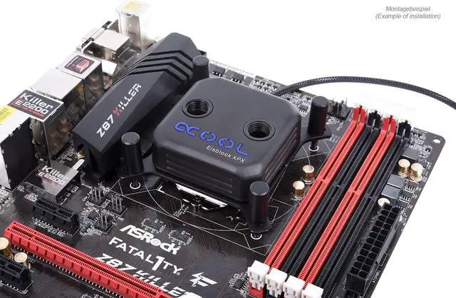 Alt view image 5 of 16 - Alphacool Eisblock XPX CPU Waterblock, Deep Black