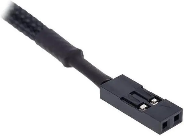 Alt view image 5 of 7 - Alphacool Eiszapfen G1/4 Inline Temperature Sensor - Deep Black (17363)